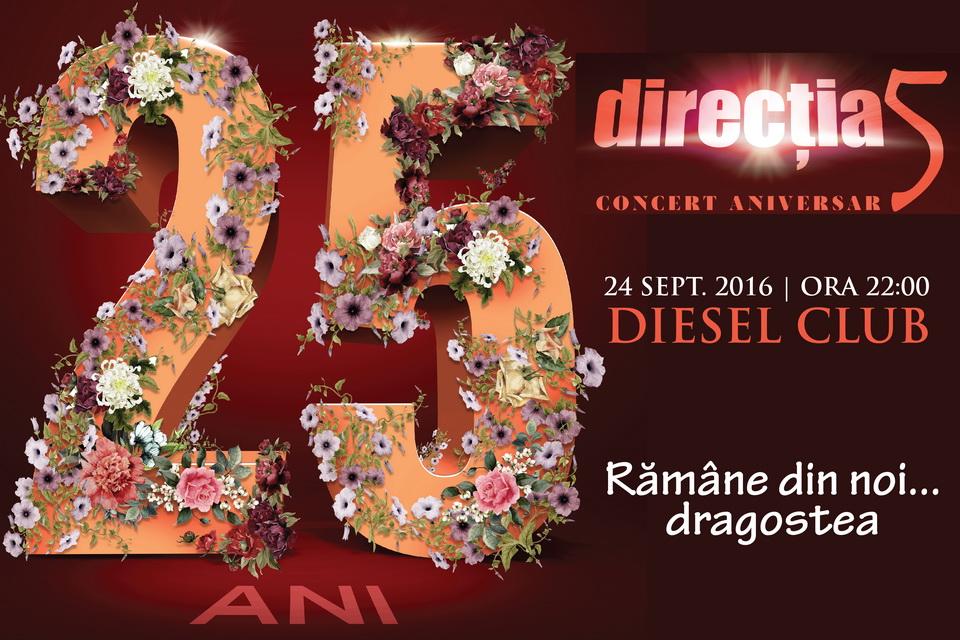 Direcţia 5 | Concert aniversar 25 de ani